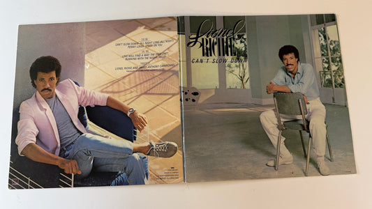 Lionel Richie Can't Slow Down Used Vinyl LP VG+\VG