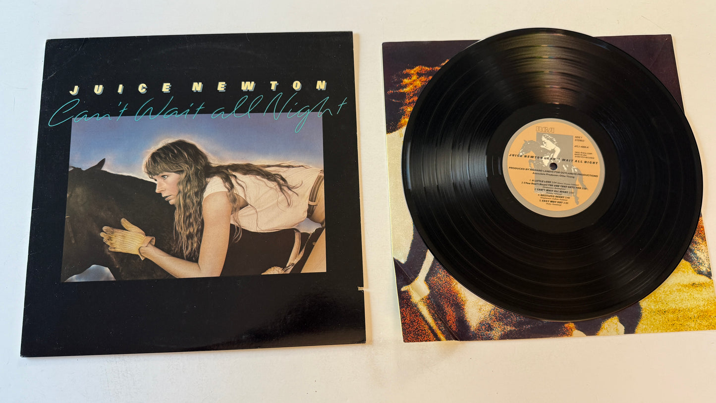 Juice Newton Can't Wait All Night Used Vinyl LP VG+\VG+