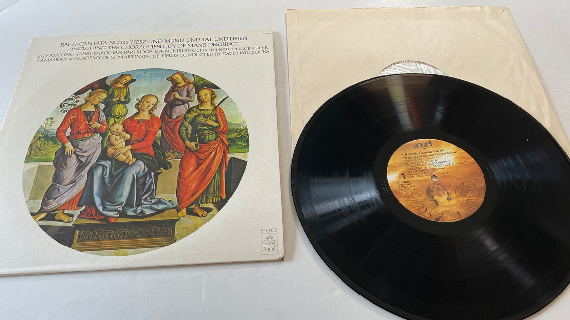Johann Sebastian Bach, The King's College Choir Of Cantata No. 147, "Herz Und Mund" Used Vinyl LP VG+\VG+