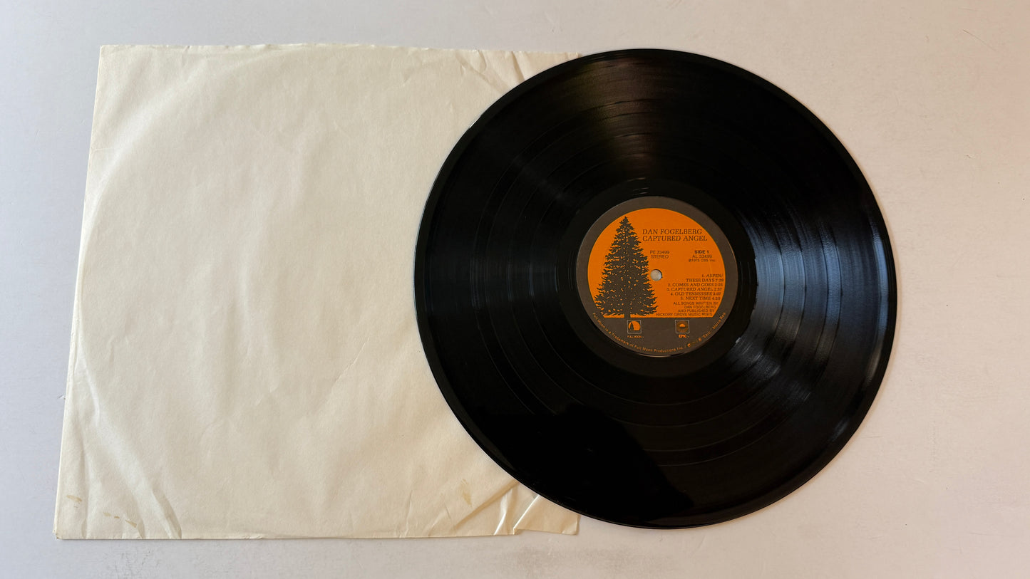 Dan Fogelberg Captured Angel Used Vinyl LP VG+\VG