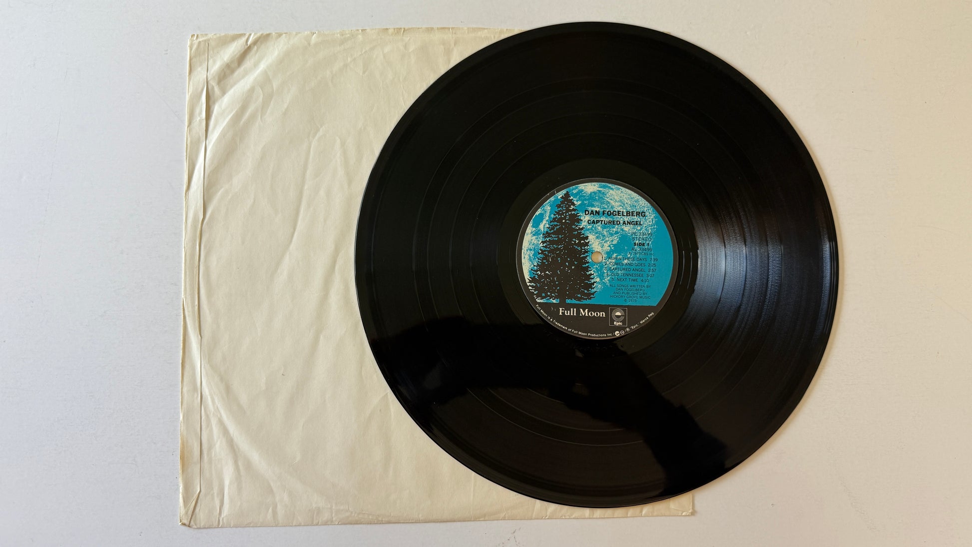 Dan Fogelberg Captured Angel Used Vinyl 3LP VG\VG