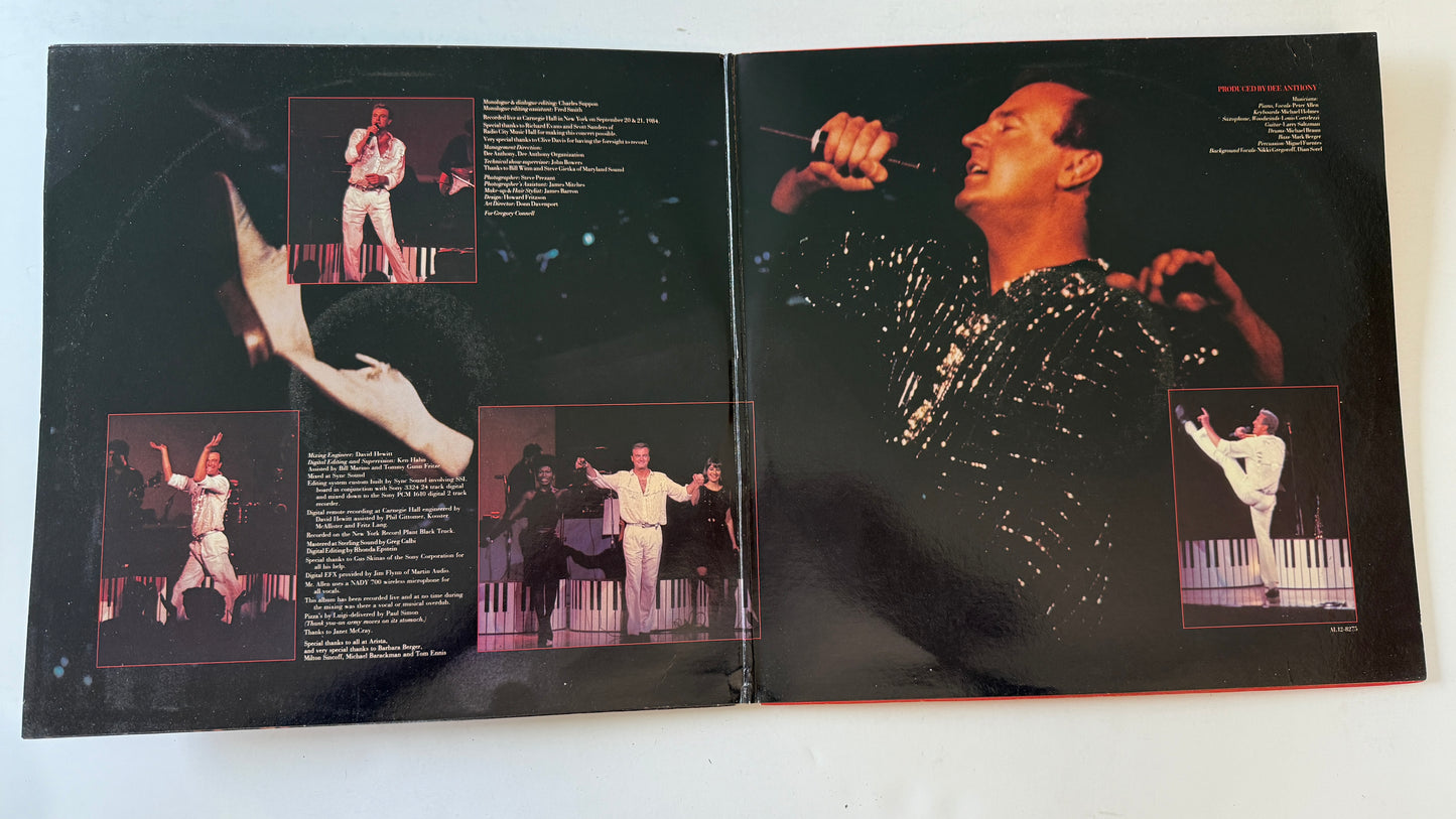 Peter Allen Captured Live At Carnegie Hall Used Vinyl 2LP VG+\VG