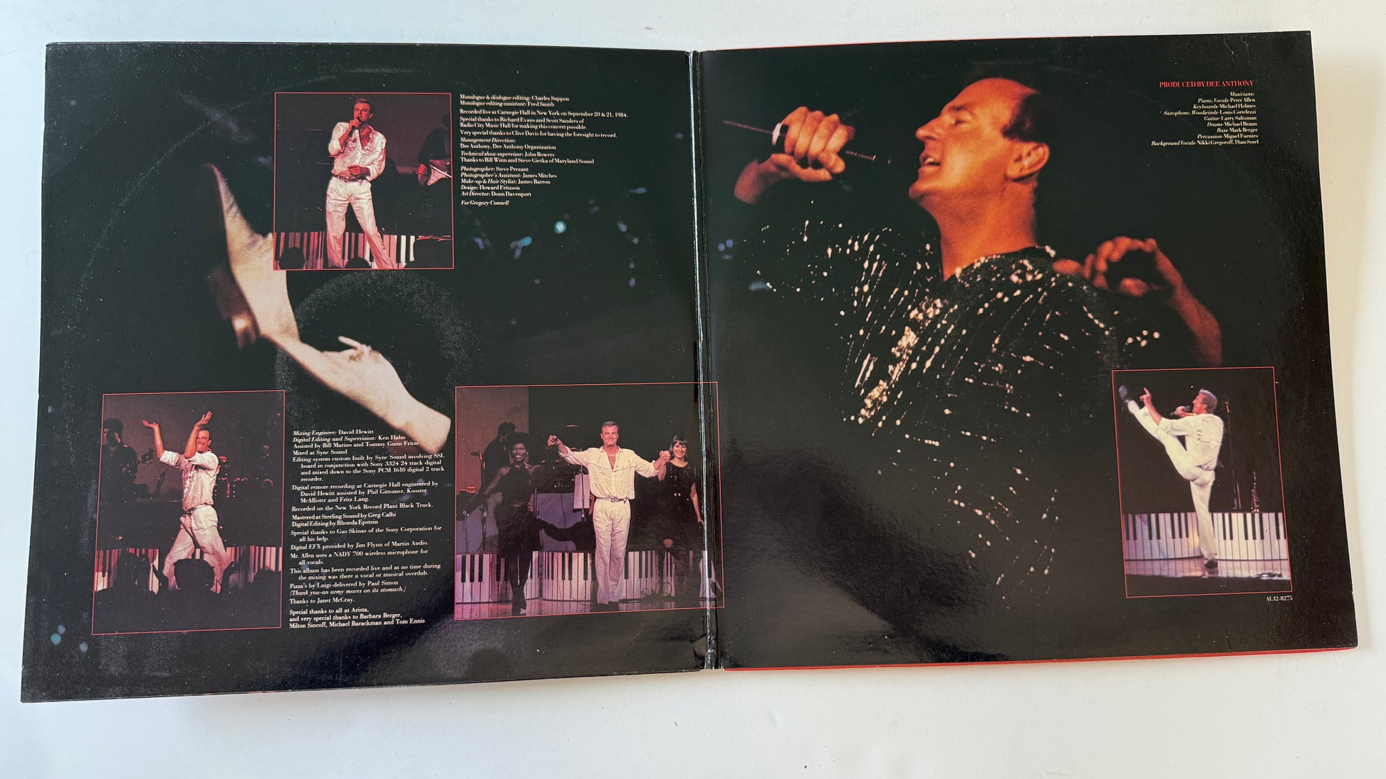 Peter Allen Captured Live At Carnegie Hall Used Vinyl 2LP VG+\VG