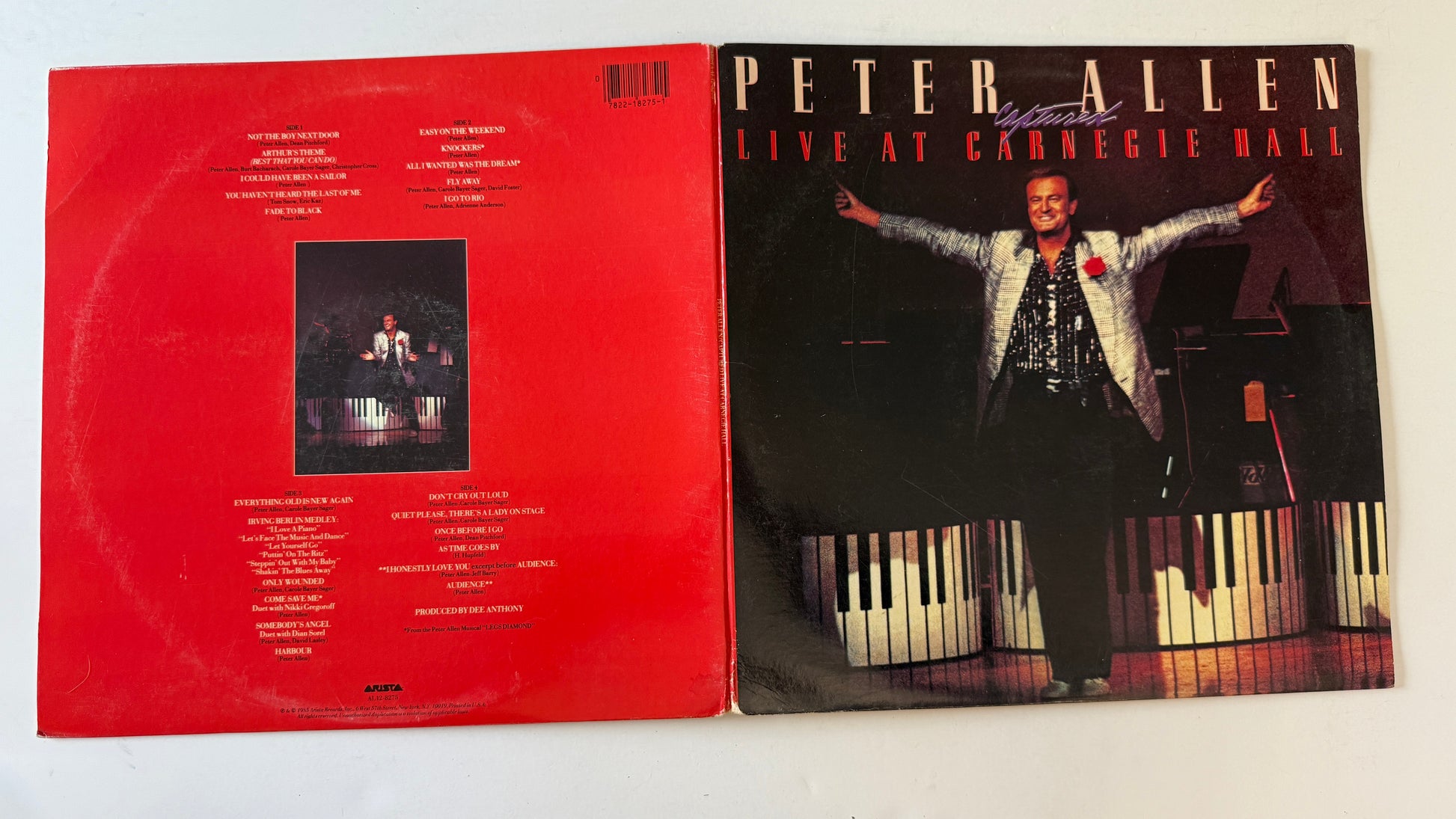 Peter Allen Captured Live At Carnegie Hall Used Vinyl 2LP VG+\VG