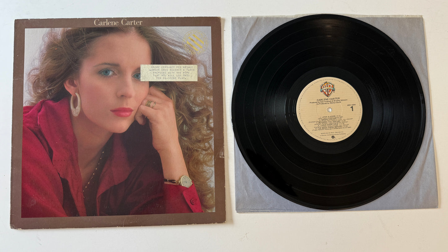 Carlene Carter Carlene Carter Used Vinyl LP VG+\VG