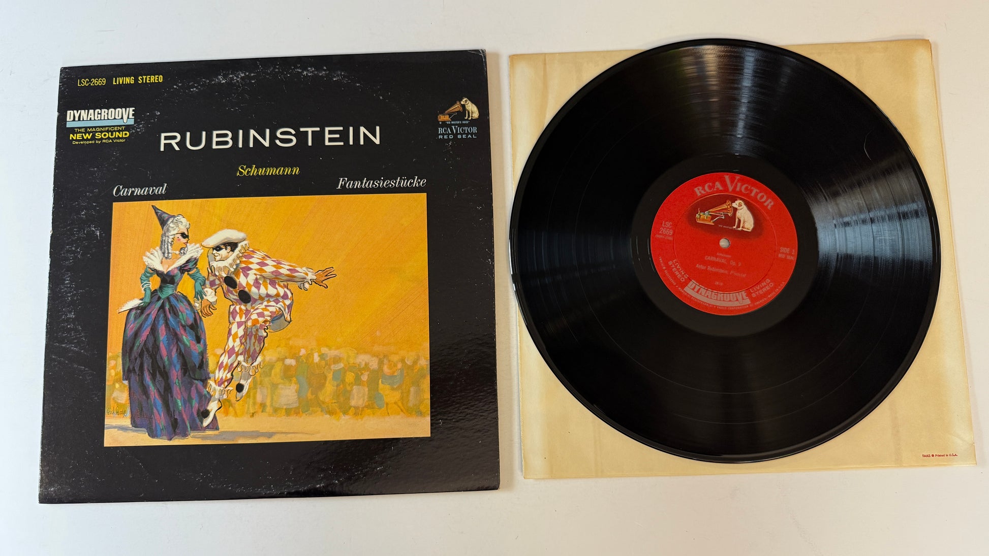 Arthur Rubinstein Carnaval / Fantasiestücke Used Vinyl LP VG+\VG