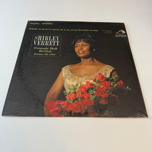 Shirley Verrett Carnegie Hall Recital Used Vinyl LP M\NM