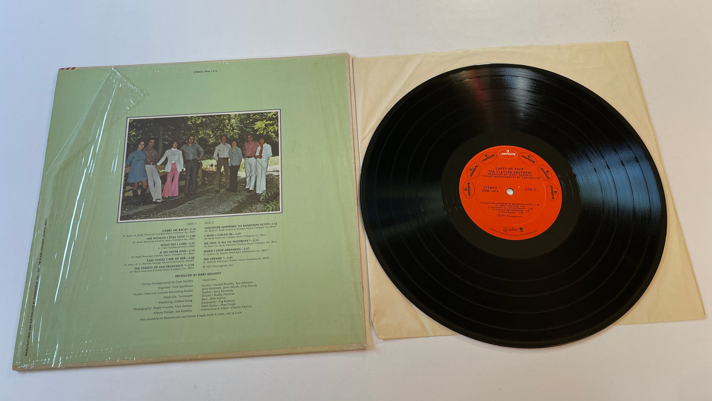 The Statler Brothers Carry Me Back Used Vinyl LP VG+\VG+