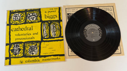 E. Power Biggs Cathedral Voluntaries and Processionals Used Vinyl LP VG+\VG