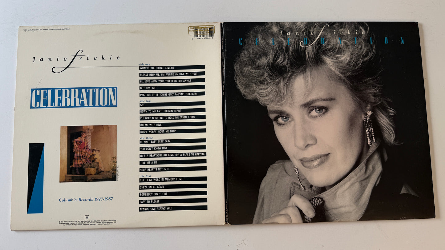 Janie Fricke Celebration Used Vinyl 2LP VG+\VG