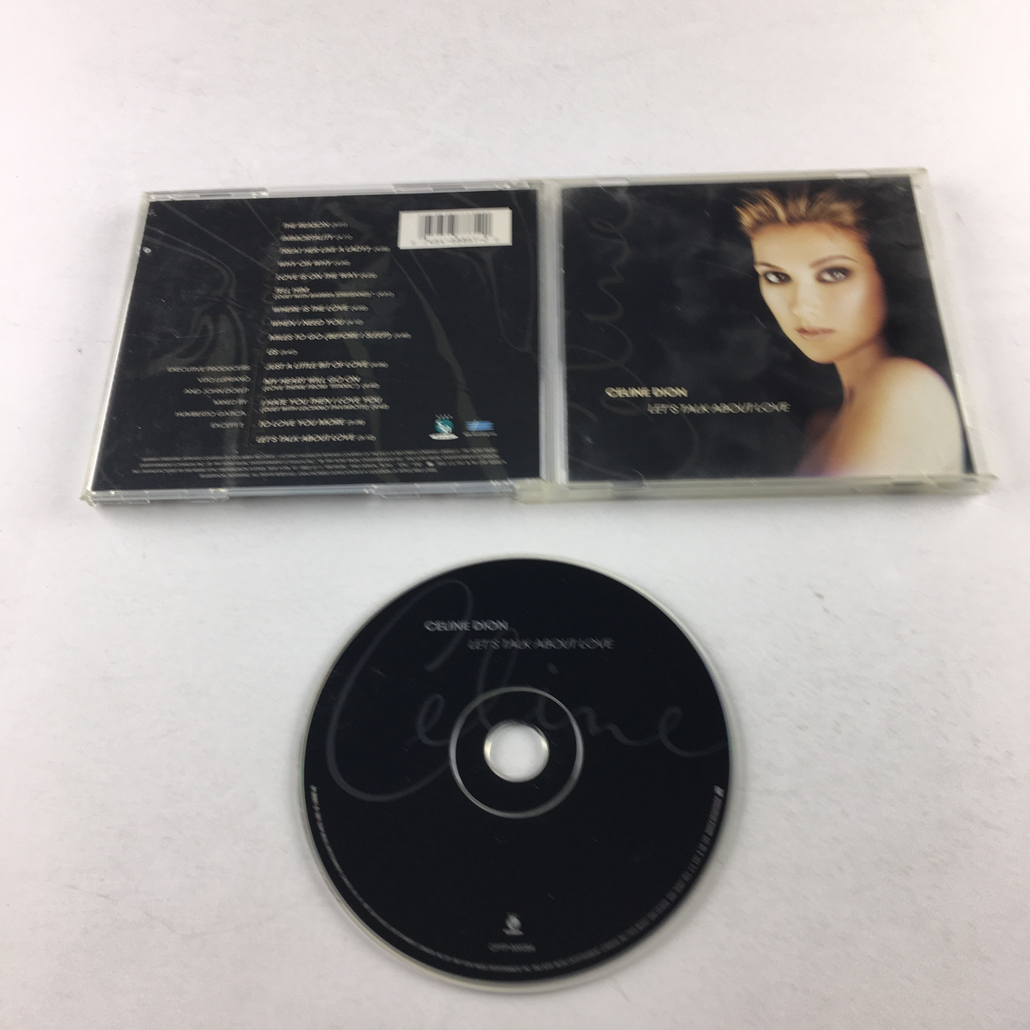 Celine Dion Let's Talk About Love Used CD VG+\VG+