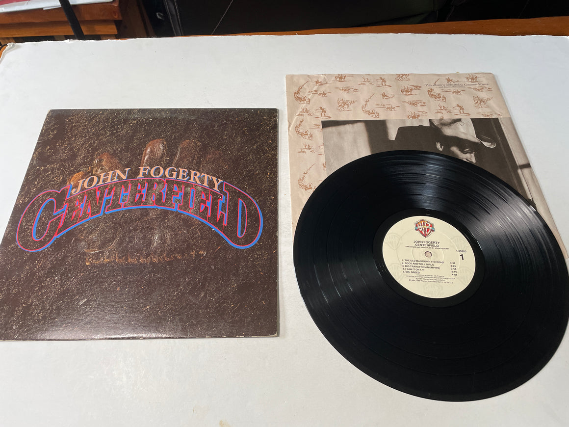 John Fogerty Centerfield Used Vinyl LP VG+\VG