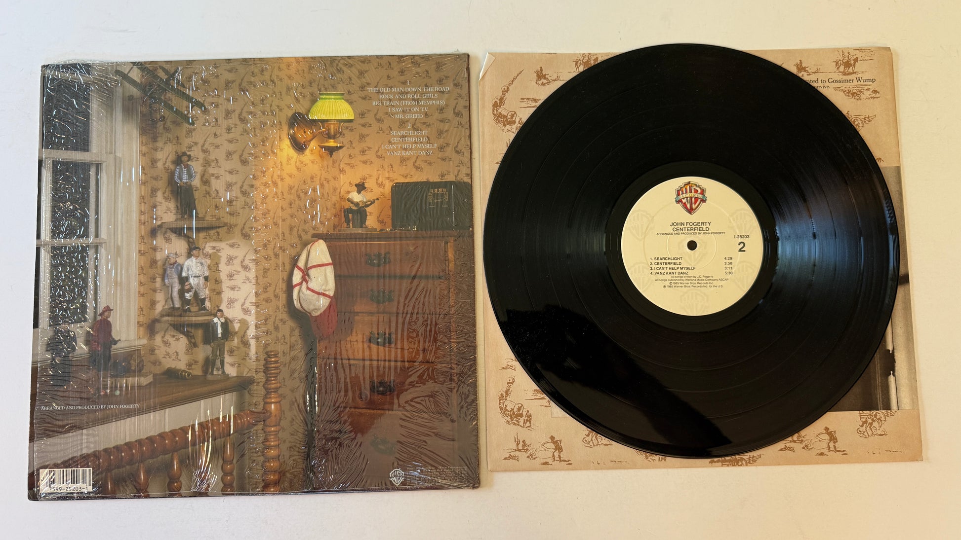 John Fogerty Centerfield Used Vinyl LP VG+\VG+