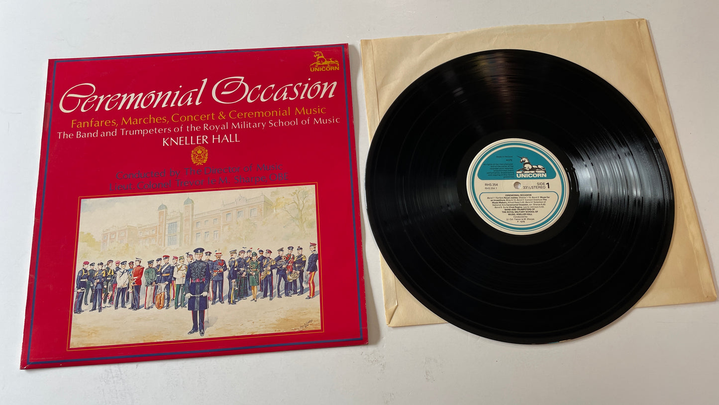 The Band Of The Royal Military School Of Music Ceremonial Occasion Used Vinyl LP VG+\VG