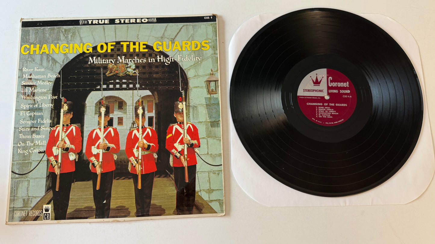 Coronet Military Band Changing Of The Guards Used Vinyl LP VG\VG