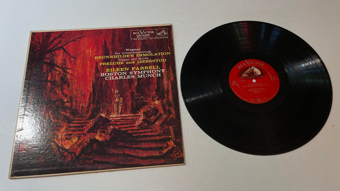 Charles Munch Brunnhilde's Immolation Used Vinyl LP VG+\VG+