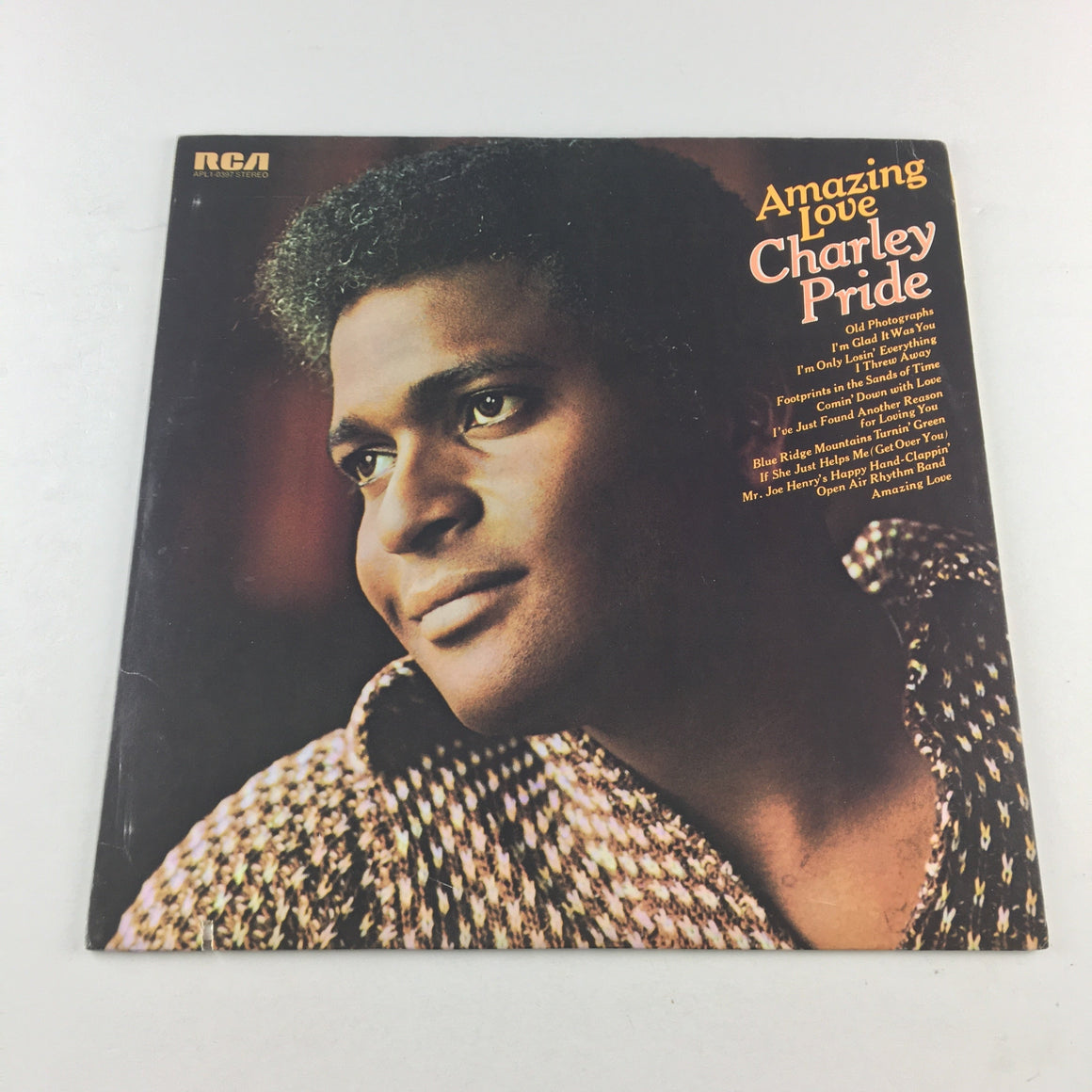 Charley Pride Amazing Love Used Vinyl LP VG+\VG