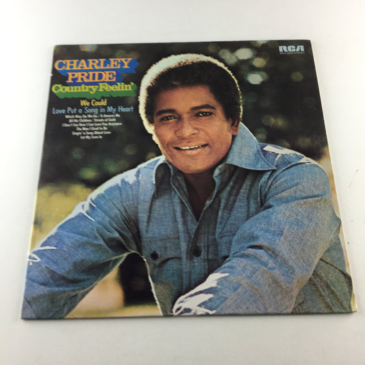 Charley Pride Country Feelin' Used Vinyl LP VG+\VG