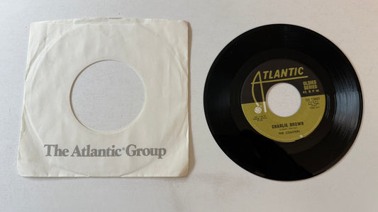 The Coasters Charlie Brown / I'm A Hog For You Used 45 RPM 7" Vinyl VG+\