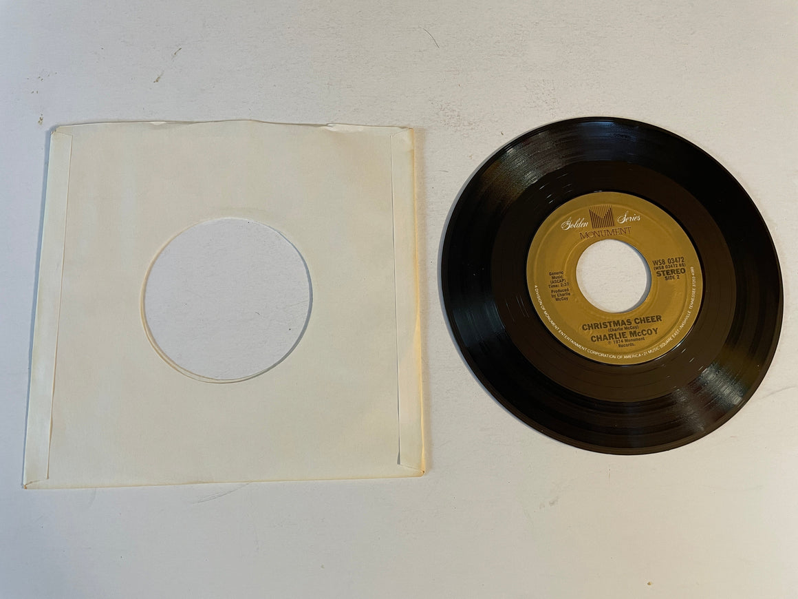 Charlie Mc Coy Blue Christmas Used 45 RPM 7" Vinyl VG+\VG+