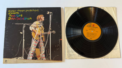 John Sebastian Cheapo-Cheapo Productions Presents Real Live Used Vinyl LP VG+\VG