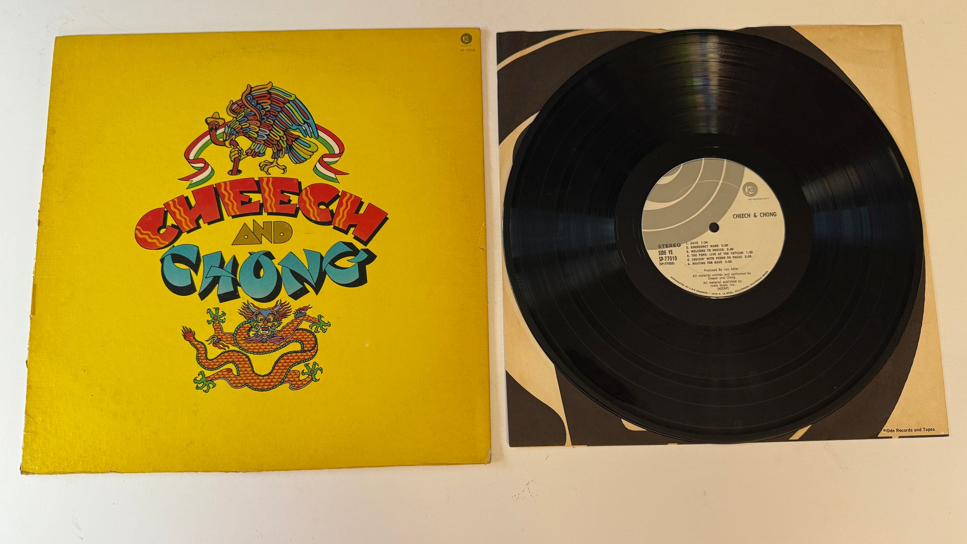 Cheech & Chong Cheech And Chong Used Vinyl LP VG+\G+