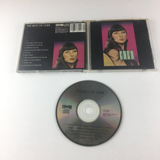 Cher The Best Of Cher Used CD VG+\VG Silver