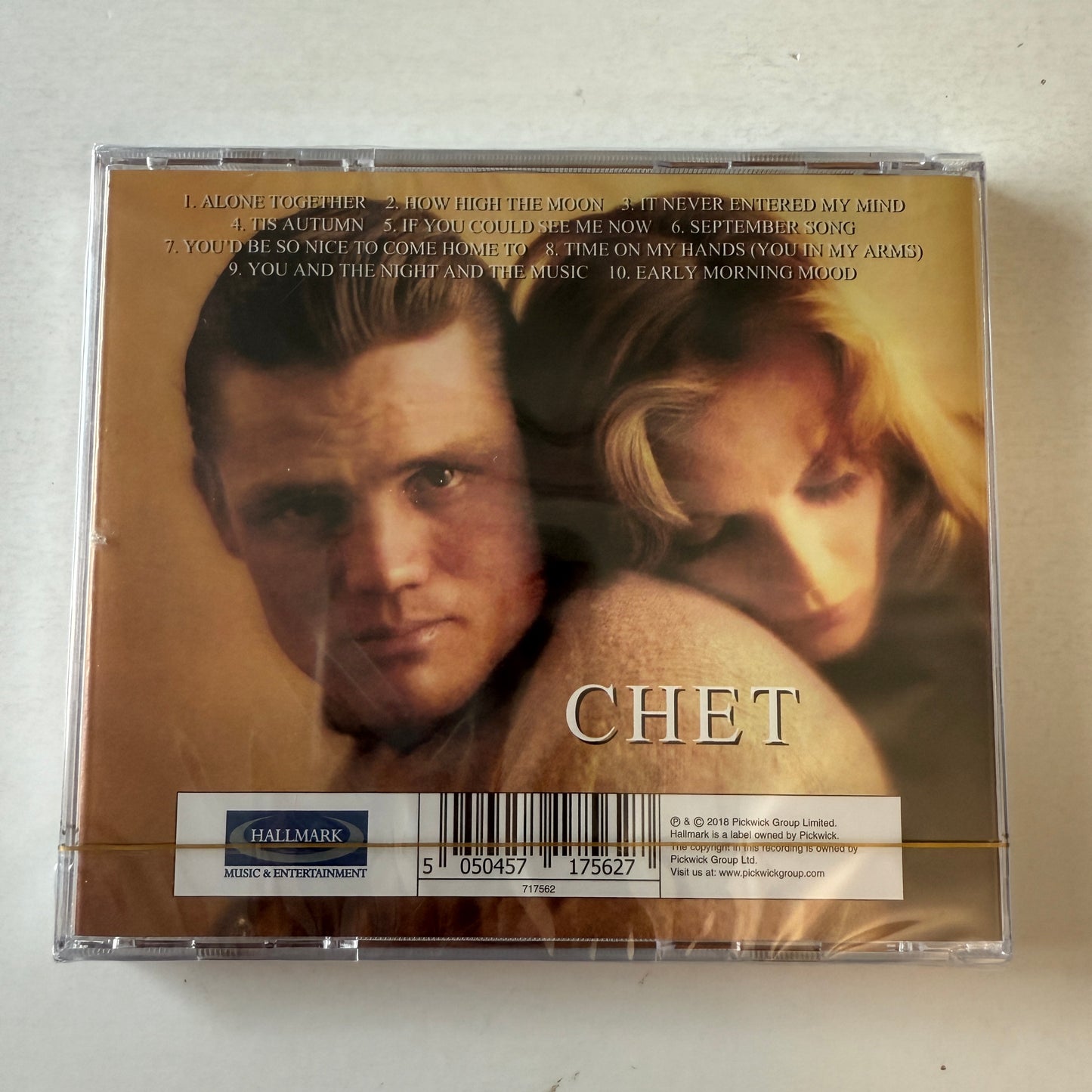 Chet Baker Chet New Sealed CD M\VG