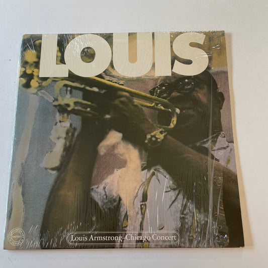 Louis Armstrong Chicago Concert Used Vinyl 2LP VG+\VG+