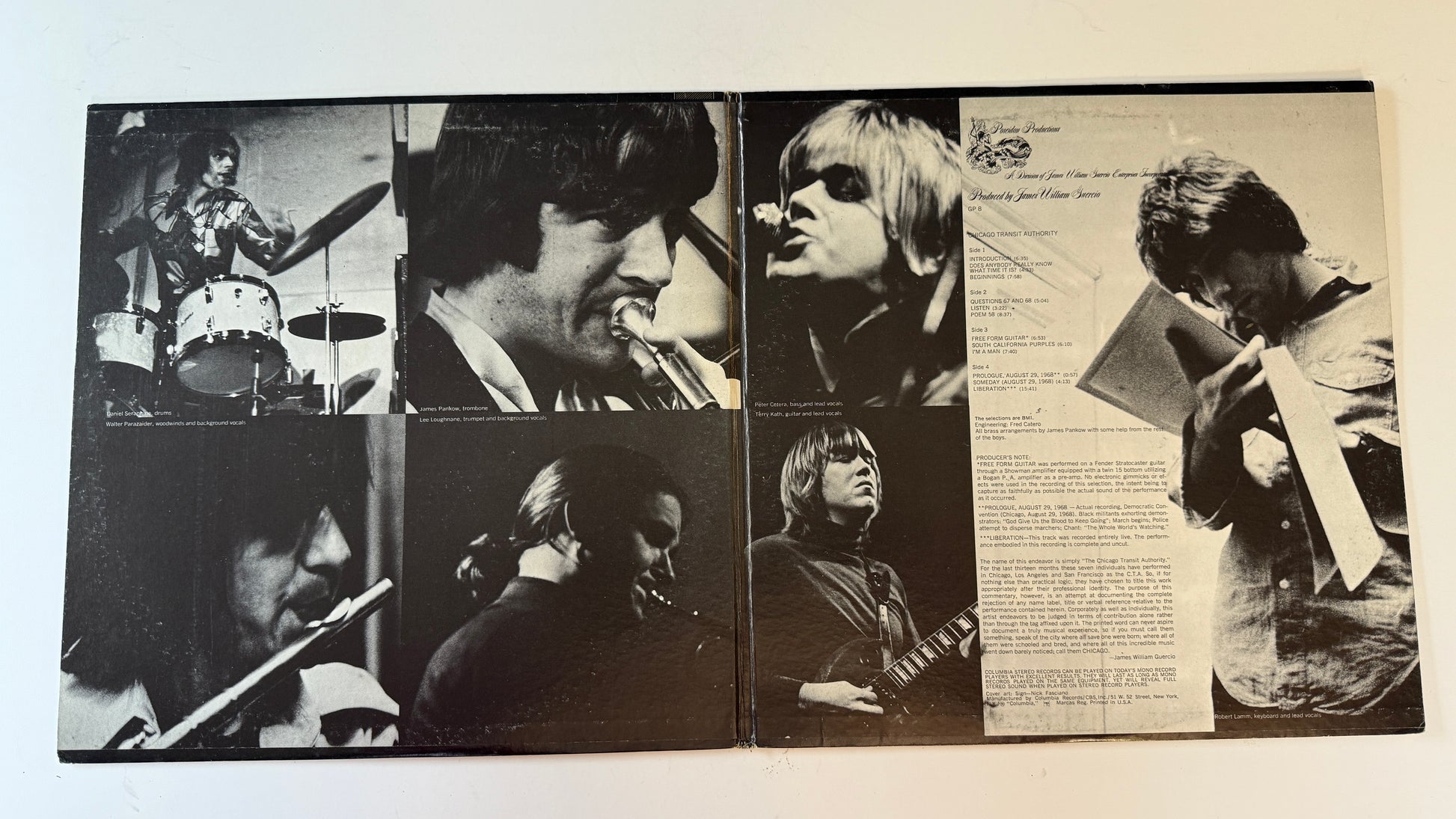 Chicago Chicago Transit Authority Used Vinyl 2LP VG+\VG