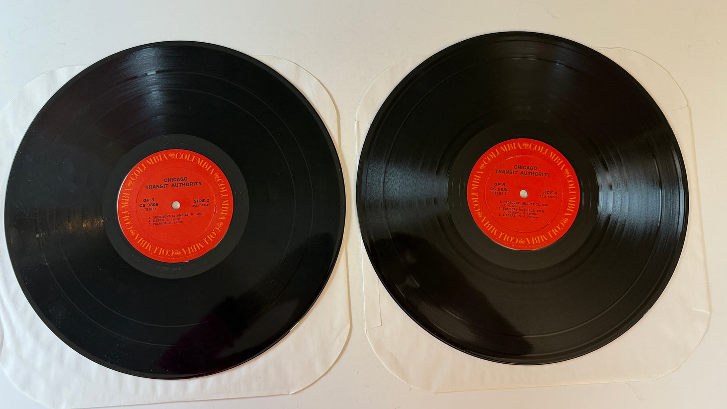 Chicago Chicago Transit Authority Used Vinyl 2LP VG+\VG