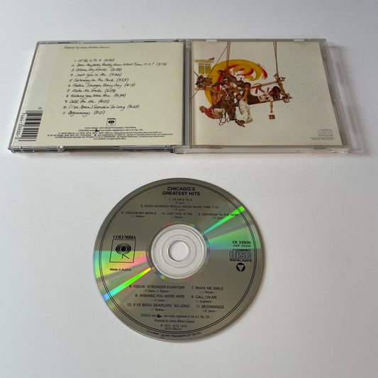 Chicago Chicago's Greatest Hits Used CD VG+\VG+