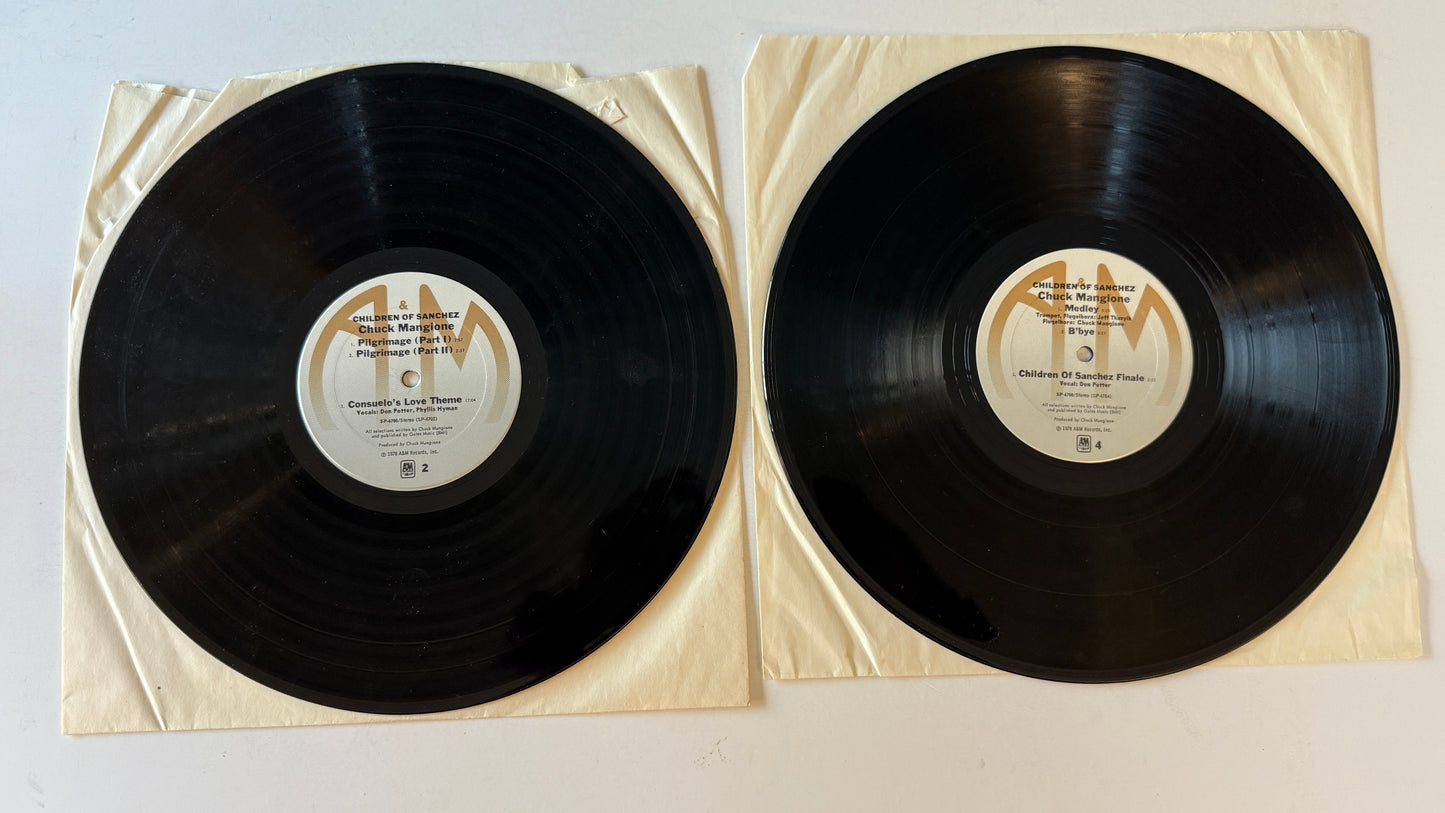 Chuck Mangione Children Of Sanchez Used Vinyl 2LP VG+\VG