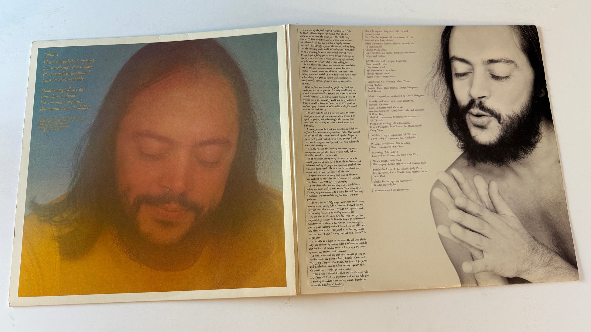 Chuck Mangione Children Of Sanchez Used Vinyl 2LP VG+\VG