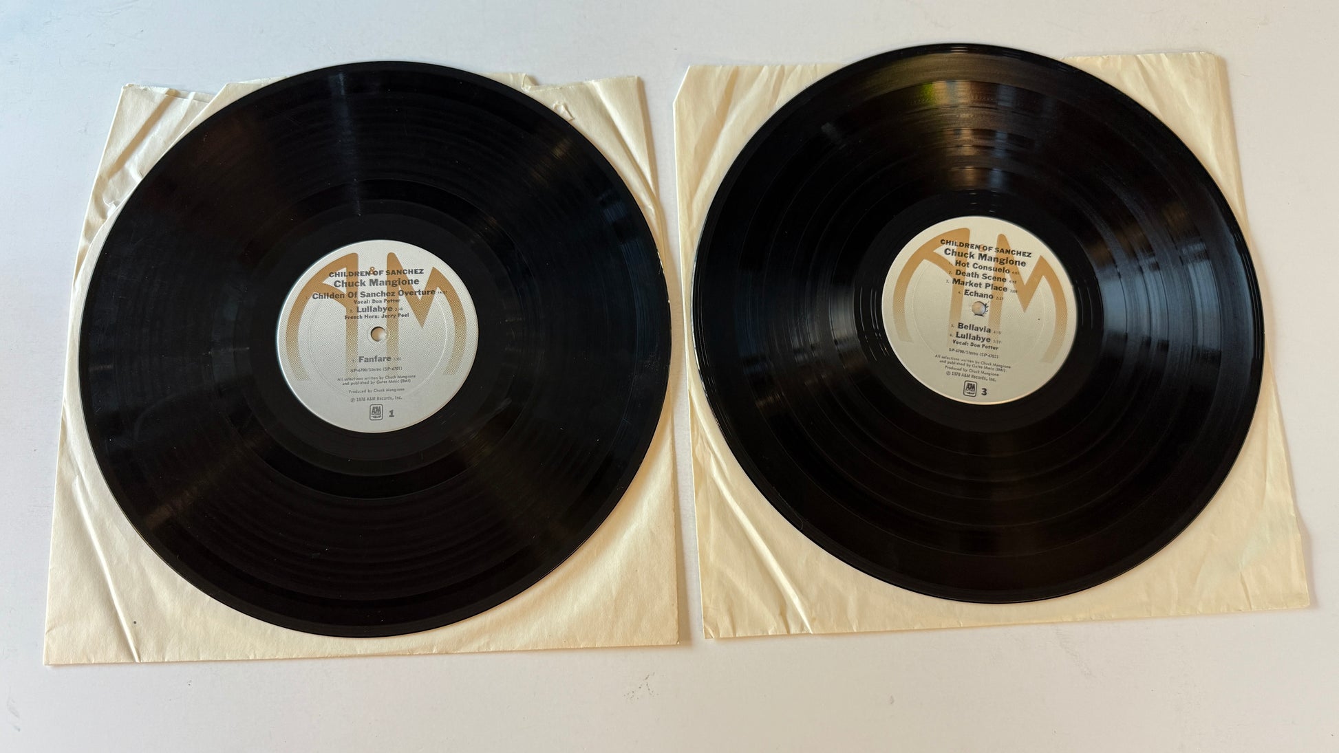 Chuck Mangione Children Of Sanchez Used Vinyl 2LP VG+\VG