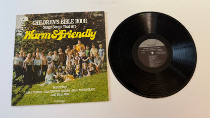 The Children's Bible Hour Children's Bible Hour Sings Songs That Are Warm & Friendly Used Vinyl LP VG+\G+