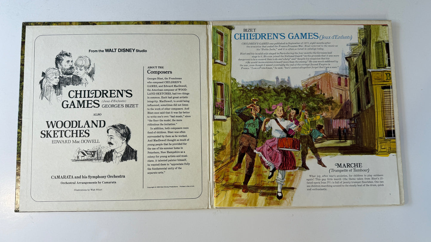 Georges Bizet Children's Games And Woodland Sketches Used Vinyl LP VG+\VG