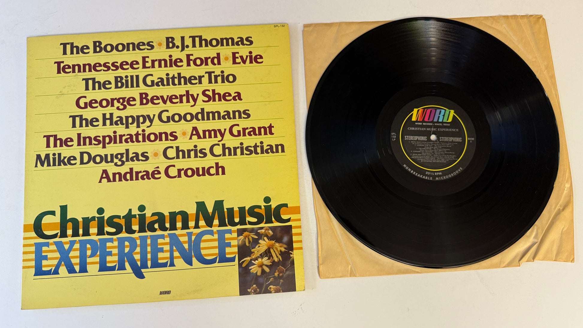 Various Christian Music Experience Used Vinyl LP VG+\VG+