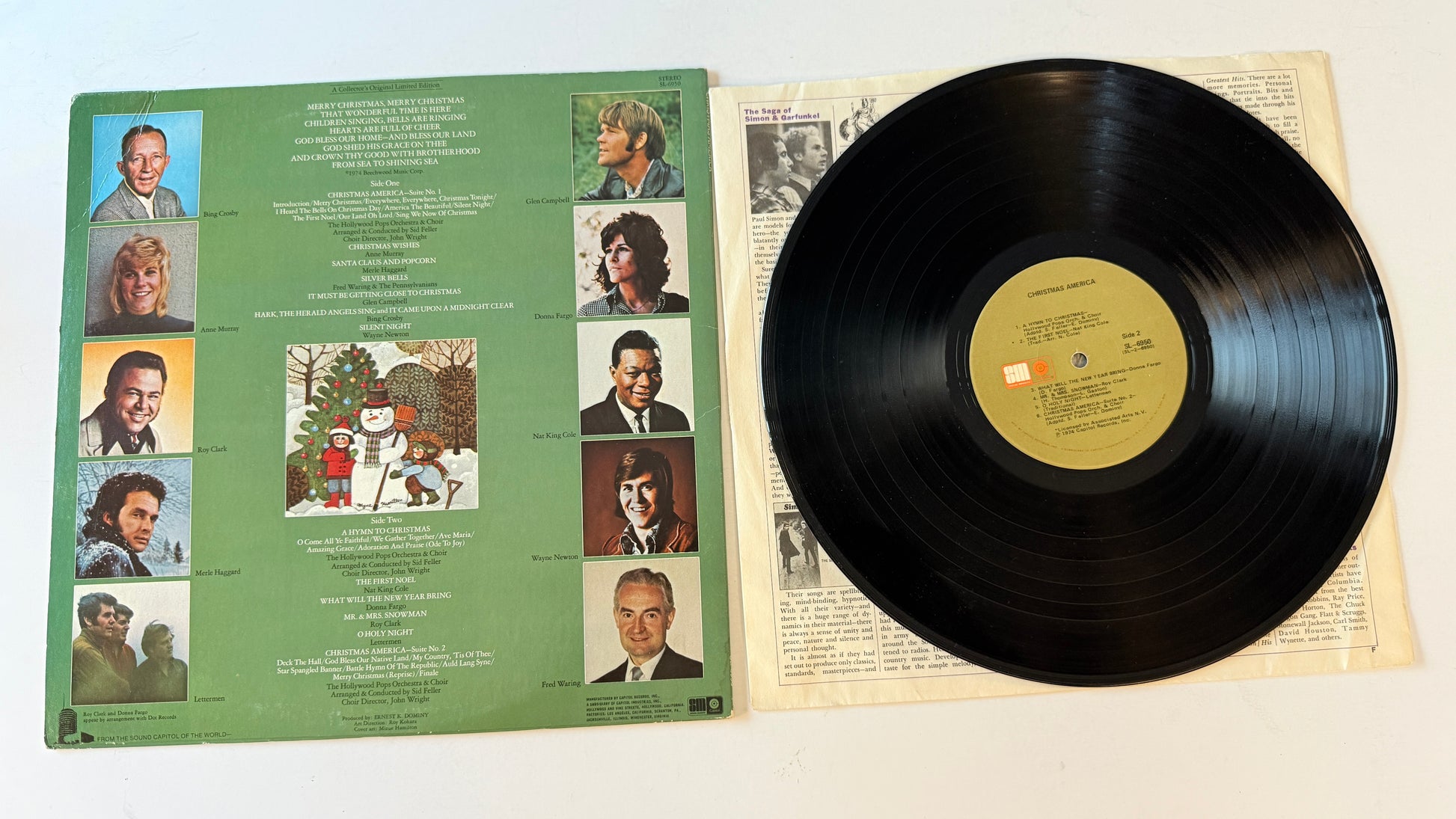 Various Christmas America Album Two Used Vinyl LP VG+\VG