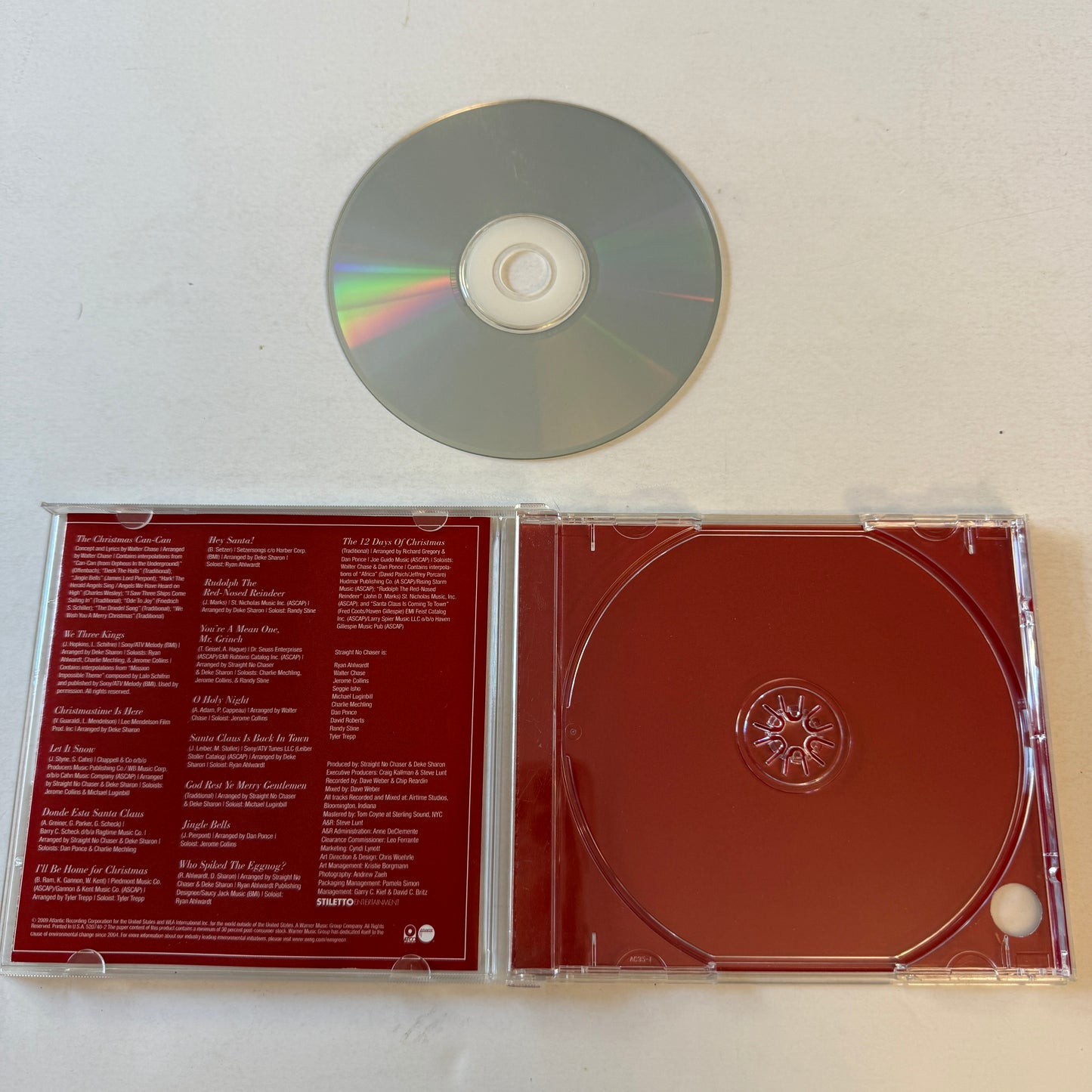 Straight No Chaser Christmas Cheers Used CD VG+\VG