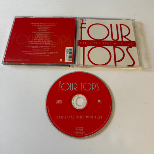 Four Tops Christmas Here With You Used CD VG+\VG+