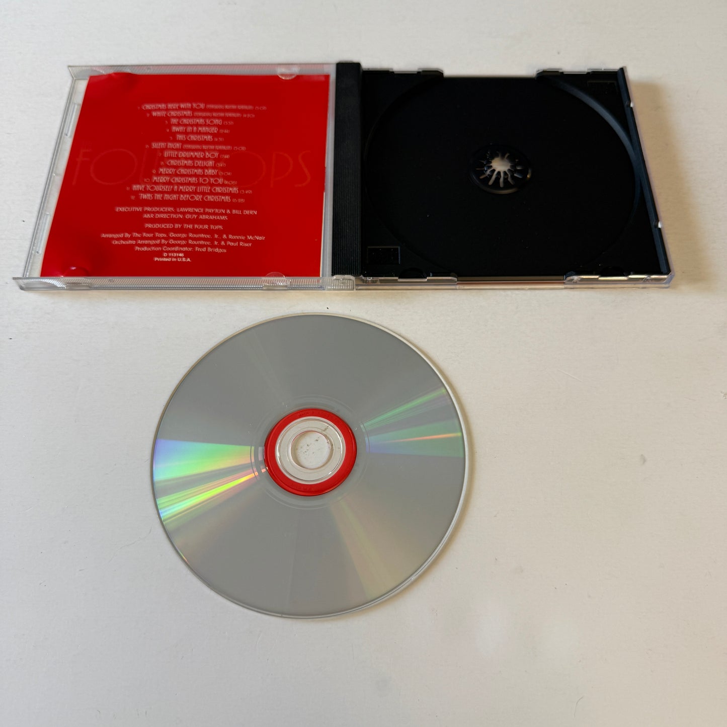 Four Tops Christmas Here With You Used CD VG+\VG+