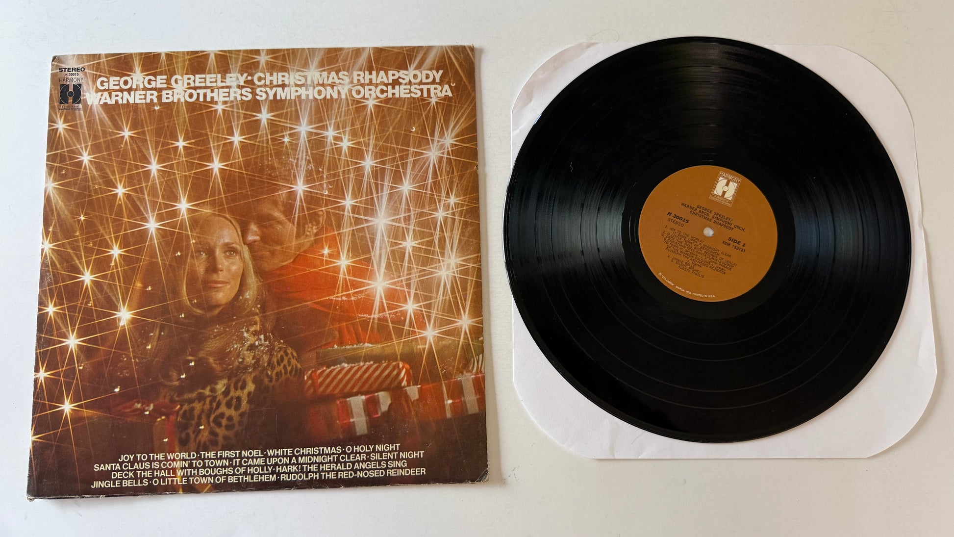 George Greeley Christmas Rhapsody Used Vinyl LP VG+\VG