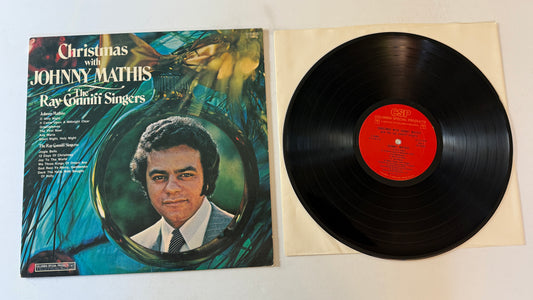 Johnny Mathis Christmas With Johnny Mathis And The Ray Conniff Singers / Christmas With The Ray Conniff Singers And Johnny Mathis Used Vinyl LP VG+\VG