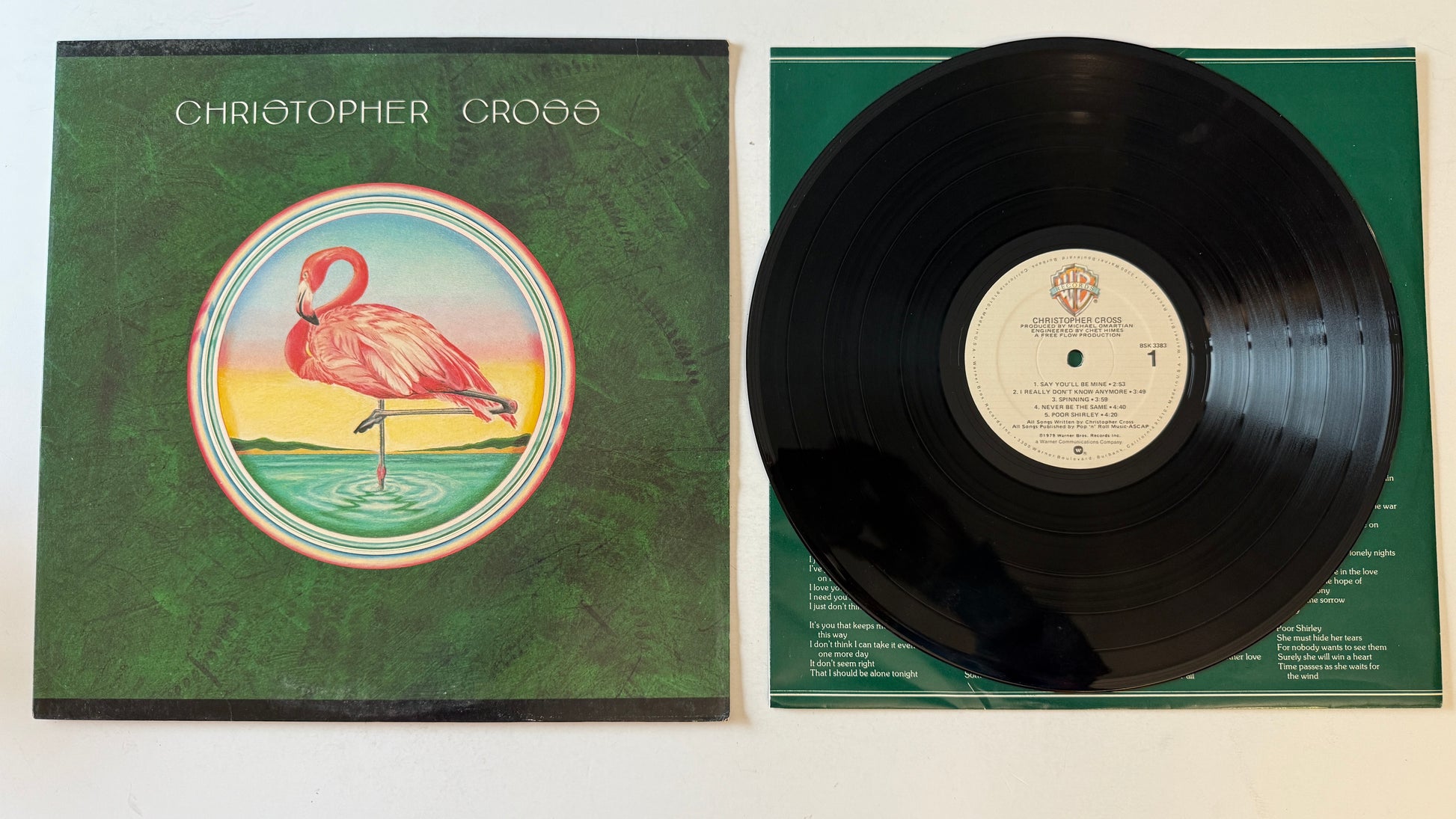 Christopher Cross Christopher Cross Used Vinyl LP VG+\VG