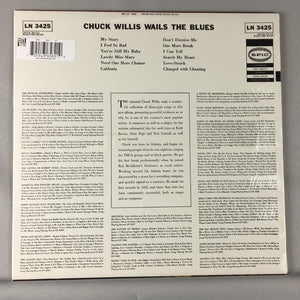 Chuck Willis ‎ Wails The Blues New Vinyl LP M\M