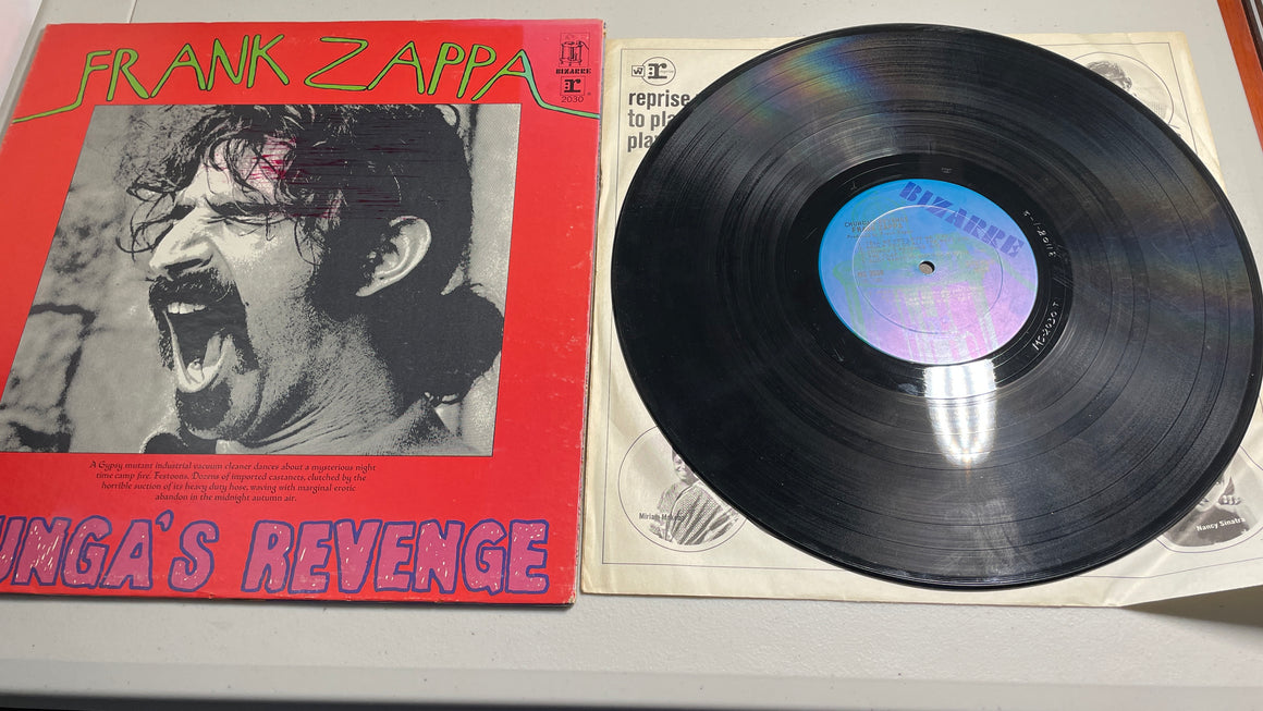 Frank Zappa Chunga's Revenge Used Vinyl LP VG+\VG