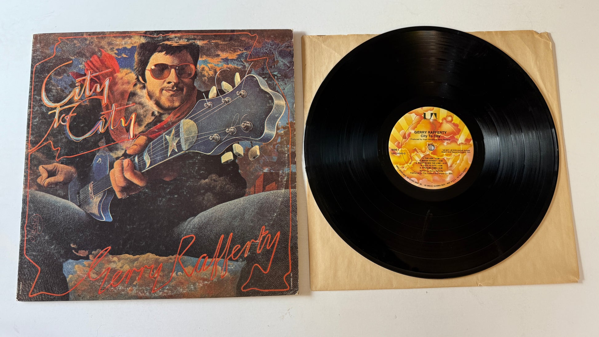 Gerry Rafferty City To City Used Vinyl LP VG\VG
