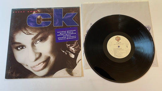 Chaka Khan CK Used Vinyl LP VG+\VG