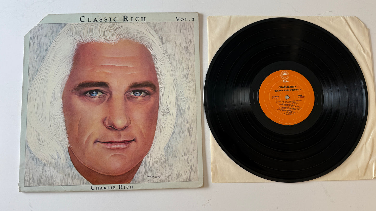 Charlie Rich Classic Rich Vol. 2 Used Vinyl LP VG+\VG